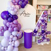 Picture of Voircoloria 105pcs Purple Balloons 12inch Party Latex Balloons for Birthday Baby Shower Halloween Wedding Valentine's Day Party Bachelorette Decorations