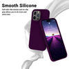 Picture of OTOFLY Designed for iPhone 14 Pro Case, Silicone Shockproof Slim Thin Phone Case for iPhone 14 Pro 6.1 inch (Purple)