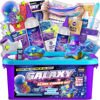 Picture of Toy Galaxy Slime Kit for Boys Girls 10-12, FunKidz Ultimate Fluffy Slime Making Kit for Kids Ages 8-10 D.I.Y. Glow, Galactic, Fun Slime Gifts