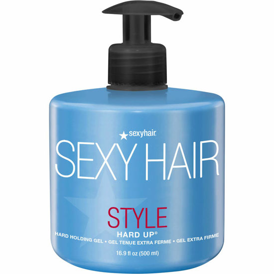 Picture of SexyHair Style Hard Up Hard Holding Gel, 16.9 Oz | Extreme Hold | Non-Flaking Formula | All Hair Types