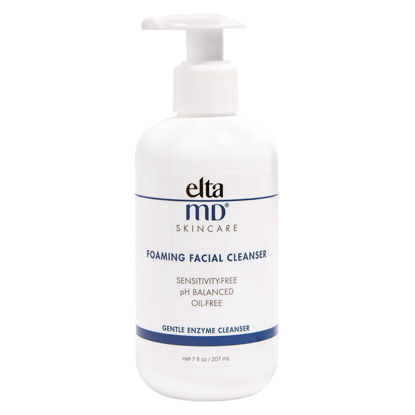 Picture of EltaMD Foaming Facial Cleanser, Foaming Face Wash for Oily Skin, Gently Cleanses and Helps Remove Oil and Dead Skin Cells, Daily Face Wash for Morning and Night Use, For All Skin Types, 7 oz Pump