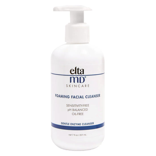 Picture of EltaMD Foaming Facial Cleanser, Foaming Face Wash for Oily Skin, Gently Cleanses and Helps Remove Oil and Dead Skin Cells, Daily Face Wash for Morning and Night Use, For All Skin Types, 7 oz Pump