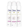 Picture of Dove Antiperspirant Deodorant Dry Spray No White Marks Clear Finish Invisible 48-Hour Sweat and Odor Protecting Deodorant for Women, 3.8 Ounce (Pack of 3)