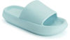 Picture of Joomra Womens Shower Slides Slippers Massage Foam Cushioned Bath Sandals Puffy Open Toe Pool Beach Ladies Indoor Outdoor Non Slip Soft Thick Sole Female Sandles Blue 37-38