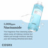 Picture of COSRX Low pH Niacinamide Micellar Cleansing Water 13.52fl.oz/150ml, Daily Mild Facial Cleansing Wash for Sensitive Skin with BHA & Tea-tree Oil, Sebum Control, Paraben Free, Korean Skincare