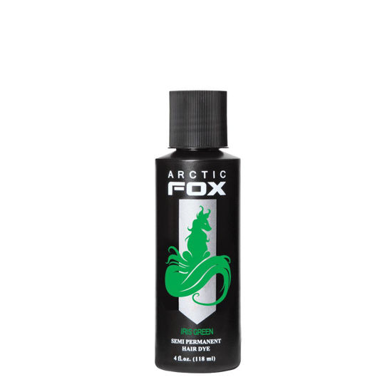 Picture of ARCTIC FOX Vegan and Cruelty-Free Semi-Permanent Hair Color Dye (4 Fl Oz, IRIS GREEN)