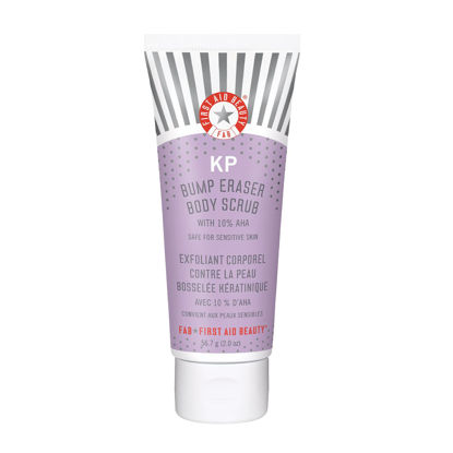 Picture of First Aid Beauty KP Bump Eraser Body Scrub Exfoliant for Keratosis Pilaris with 10% AHA 2 oz.