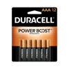 Picture of Duracell Coppertop AAA Batteries with Power Boost Ingredients, 12 Count Pack Triple A Battery with Long-lasting Power, Alkaline AAA Battery for Household and Office Devices