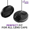 Picture of 5 Pcs Altura Photo Lens Cap Keeper, Camera Lens Cap Leash for DSRL & Mirrorless Lenses - Camera Lens Keeper/Lens Holder for Canon, Nikon, Sony, Sigma, Tamron & Others Camera Lens Accessories