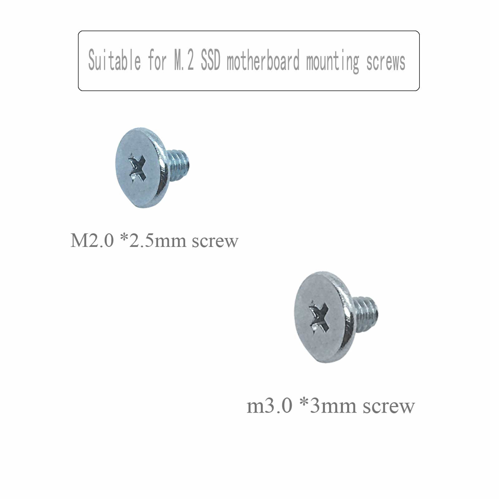 getuscart-m2-2280ssd-screws-kit-pcie-nvme-m-2-ssd-mounting-screws