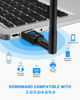 Picture of ZEXMTE Bluetooth Adapter for PC 5.1, Long Range USB Bluetooth Adapter 328FT/ 100M Bluetooth Dongle 5.1 EDR, Bluetooth Adapter for PC Windows 11/10/8/7-Bluetooth USB Adapter for Computer/Laptop