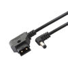 Picture of PU Coiled Power Tap D-Tap to Right Angled DC 12V Cable, Replacement Dtap to 12V DC Cable for Anton Bauer, KIPRO LCD, Black Magic Etc.