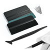 Picture of NEWISHTOOL Car Window Film Tinting Tools, Vinyl Wrap Kit, Auto Window Tint Tool Kit, Window Tint Installation Kit, Wallpaper Smoothing Tool with Felt Squeegee, Micro Squeegee & Razor Blade Craft Knife