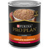 Picture of Purina Pro Plan High Protein Dog Food Wet Pate, Grain Free Beef and Peas Entree - (12) 13 oz. Cans