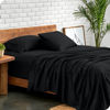 Picture of Bare Home Twin XL Sheet Set - 1800 Ultra-Soft Microfiber Twin Extra Long Bed Sheets - Double Brushed - Deep Pockets - Easy Fit - Extra Soft - 3 Piece Set - Bed Sheets & Pillowcases (Twin XL, Black)