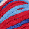 Picture of Bernat Blanket Bright Yarn, Red, White & Boom