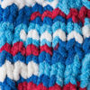 Picture of Bernat Blanket Bright Yarn, Red, White & Boom