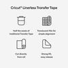 Picture of Cricut® Linerless Transfer Tape (75 ft) Transparent