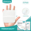 Picture of Dimora Hydrocolloid Wound Dressing, 10 Pack Ultra Thin 4" x 4" Large Patch Bandages with Self-Adhesive, Fast Healing for Bedsore, Burn, Blister, Acne Care, Sterile and Waterproof