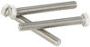 Picture of 1/4-20 x 5" Hex Head Screw Bolt, Fully Threaded, Stainless Steel 18-8, Plain Finish, Quantity 10