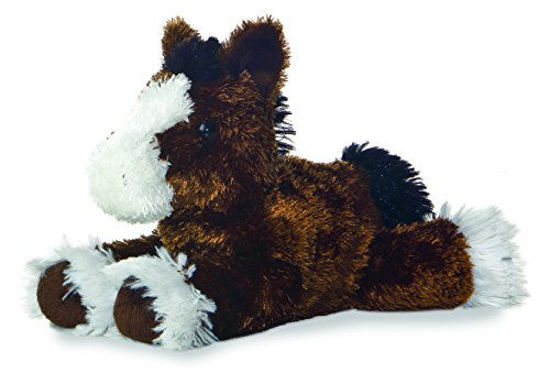 Picture of Aurora® Adorable Mini Flopsie™ Clydes™ Stuffed Animal - Playful Ease - Timeless Companions - Brown 8 Inches