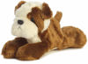 Picture of Aurora® Adorable Mini Flopsie™ Semper Fi Stuffed Animal - Playful Ease - Timeless Companions - Brown 8 Inches