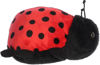 Picture of Aurora® Adorable Mini Flopsie™ Ladybug-Ladybird™ Stuffed Animal - Playful Ease - Timeless Companions - Red 8 Inches