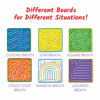 Picture of hand2mind Mindful Maze Boards, Learn Breathing Patterns, Mindfulness for Kids Anxiety Relief, Tactile Sensory Toys, Play Therapy Toys, Social Emotional Learning Activities, Calm Down Corner Supplies