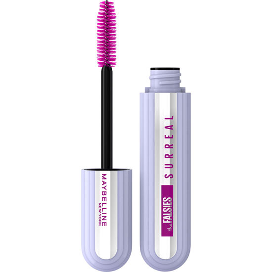 Picture of Maybelline The Falsies Surreal Extensions Washable Mascara, Volumizing, Lengthening Mascara Make Up, Very Black, 1 Count