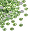 Picture of beadsland Flat Back Crystal Rhinestones Round Gems for Nail Art and Craft Glue Fix, Light Green (2.9-3.0mm) SS12/1440pcs