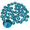 Picture of Jollin Glue Fix Crystal Flatback Rhinestones Glass Diamantes Gems for Nail Art Crafts Decorations Clothes Shoes(ss20 1440pcs, Blue Zircon)