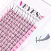 Picture of VEYES INC Eyelash Extension Supplies Spikes Lash Extensions Mixed Tray 0.07 C Curl 8-16mm, Premium Spikes Lashes Matte Black