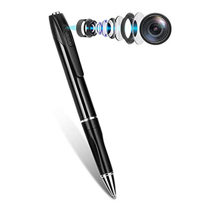 Picture of Spy Pen Camera, Hidden Mini Camera with 32GB SD Card, Spy Cam with 150 Minutes Battery Life, Camera Pen with Picture Taking, Mirco Camera for Home and Classroom Learning