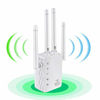 Picture of 2021 WiFi Extender - Wireless Signal Repeater Booster up to 3000 sq.ft - 1200Mbps Wall-Through Strong WiFi-Dual Band 2.4G and 5G - 4 Antennas 360° Full Coverage-1001