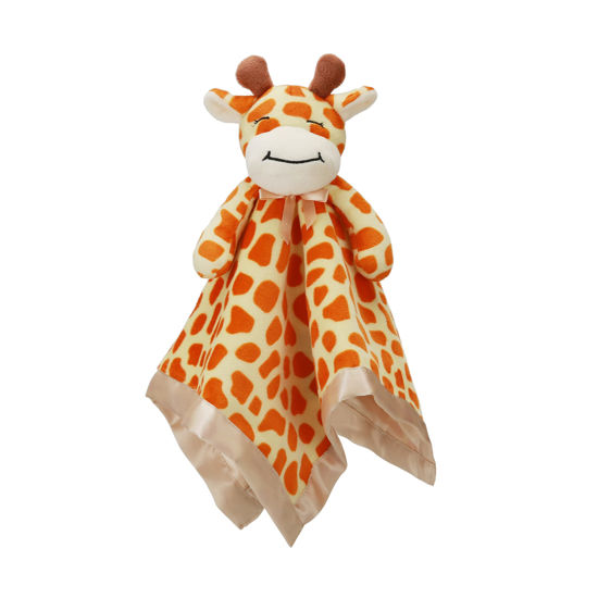 Picture of Pro Goleem Giraffe Loveys for Babies Soft Security Blanket Baby Snuggle Toy Stuffed Animal Blanket Unisex Baby Lovie Baby Gifts for Infant and Toddler 16 Inch