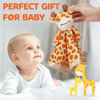 Picture of Pro Goleem Giraffe Loveys for Babies Soft Security Blanket Baby Snuggle Toy Stuffed Animal Blanket Unisex Baby Lovie Baby Gifts for Infant and Toddler 16 Inch