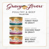 Picture of Purina Fancy Feast Gravy Lovers Poultry and Beef Gourmet Wet Cat Food Variety Pack - (24) 3 oz. Cans