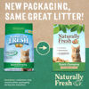 Picture of Naturally Fresh Walnut-Based Quick-Clumping Cat Litter, Unscented, 14-lb bag (22002)