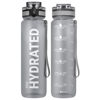 Picture of Sahara Sailor Water Bottles, 32oz Motivational Sports Water Bottle with Time Marker - Times to Drink - Tritan, BPA Free, Wide Mouth Leakproof, Fast Flow Technology with Clean Brush (1 Pack)