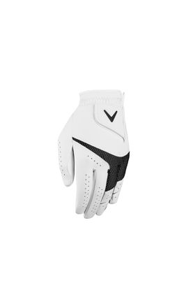 Picture of Callaway Golf Weather Spann Premium Synthetic Golf Glove (White, 2-Pack, Standard, X-Large, Worn on Left Hand)