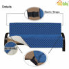 Picture of Easy-Going Futon Sofa Slipcover Reversible Sofa Cover Furniture Protector Couch Cover Water Resistant Pets Kids Children Dog Cat (Blue/Ivory)