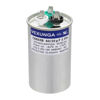 Picture of VEXUNGA 60/10 uF 60+10 MFD 370VAC or 440VAC Dual Run Start Round A/C Capacitor CBB65 CBB65B Air Conditioner Capacitors for AC Unit Fan Motor Start or Heat Pump or Condenser Straight Cool