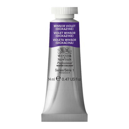 Picture of Winsor & Newton Professional Watercolor, 14ml (0.47-oz) Tube, Winsor Violet Dioxazine