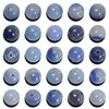 Picture of NCB 200PCS 8mm Natural Blue Aventurine Gemstone Round Spacer Loose Beads for Jewelry Making with Crystal Stretch Cord (Blue Aventurine, 8mm 200Beads)