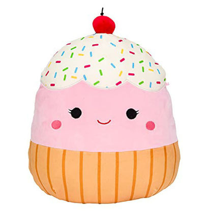 Picture of Squishmallows Official Kellytoy Plush 8 Inch Squishy Soft Plush Toy Animals (Clara Cupcake)