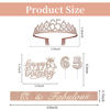 Picture of 65th Birthday Decorations for Women,65th Birthday Sash,Crown/Tiara,Candles,Cake Toppers.65th Birthday Gifts for Women,65 Birthday Decorations for Women,65 Birthday Party Decorations