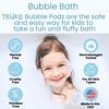 Picture of TruKid Bubble Podz Bubble Bath for Baby & Kids, Gentle Refreshing Bath Bomb for Sensitive Skin, pH Balance 7 for Eye Sensitivity, Natural Moisturizers and Ingredients, Watermelon (10 Podz)