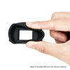 Picture of Kiwifotos Long Soft Viewfinder Eyecup Eyepiece for Canon EOS 5D Mark IV 5D Mark III 5DS R 5DS 7D 7D Mark II 1Dx Mark II 1Ds Mark III 1D Mark IV 1D Mark III