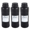 Picture of eTone 3X 500ml Darkroom Chemical Storage Bottles with Caps Film Photo Developing Processing Equipment (Black)