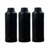 Picture of eTone 3X 500ml Darkroom Chemical Storage Bottles with Caps Film Photo Developing Processing Equipment (Black)